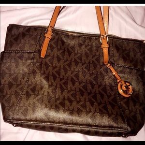 Brown MK BAG